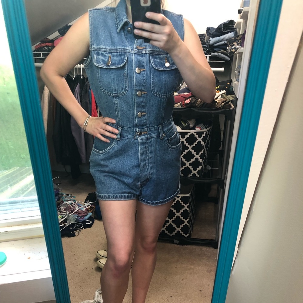 Vintage Denim Jumper!